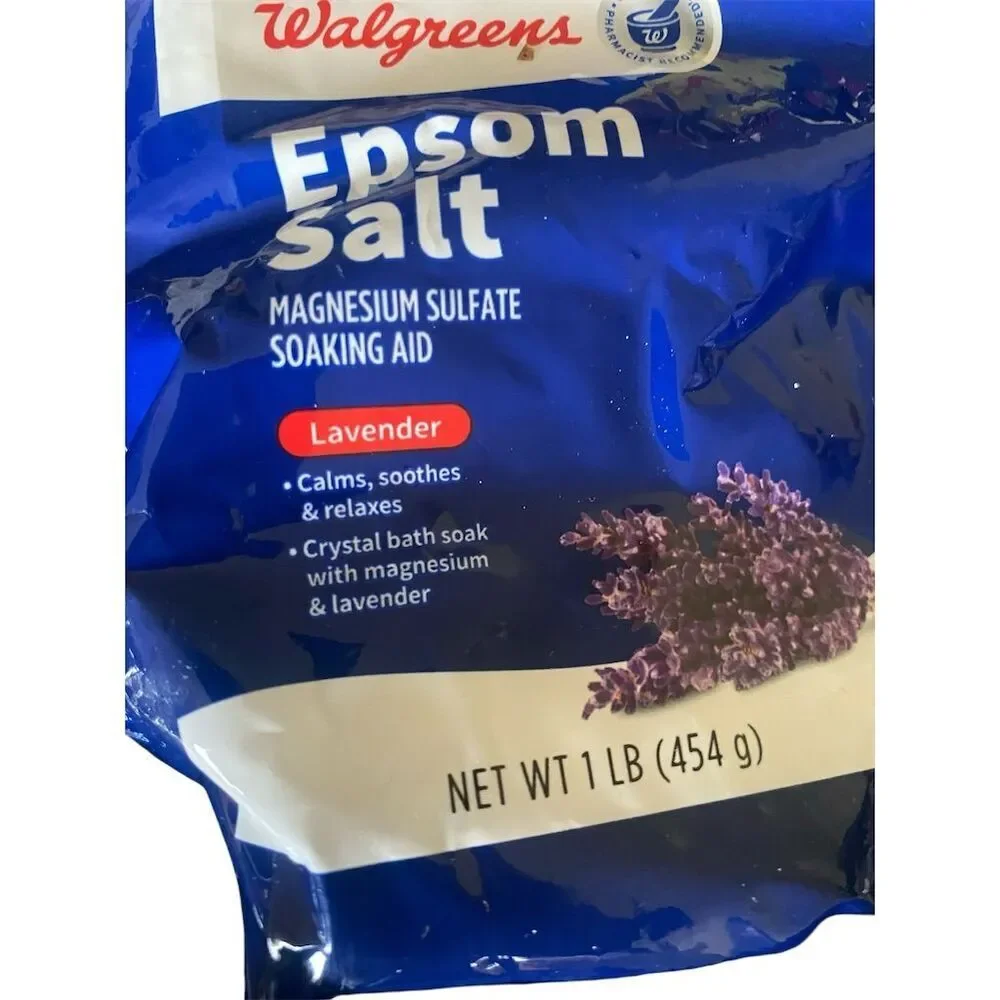 Walgreens Epsom Salt Eucalyptus Scent 1 lb All Natural Bath Soak